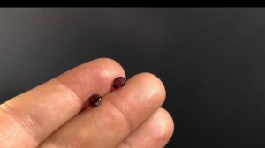 Гранаты в серьги 1,69кт №492