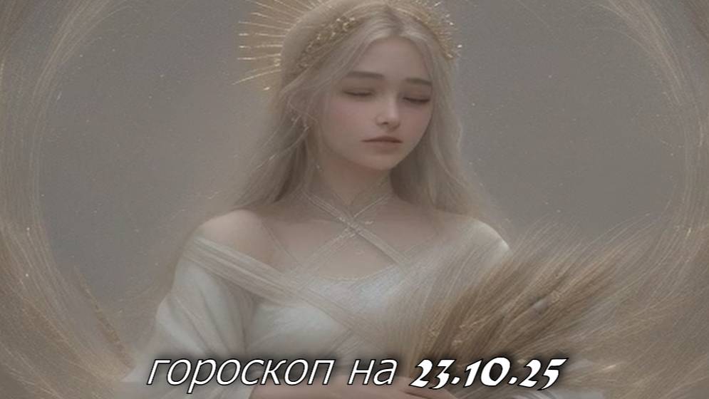Гороскоп на 23 октября 2025