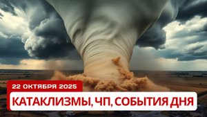 Новости Сегодня 22.10.2025 - Катаклизмы сегодня, ЧП, События Дня | Россия Китай Индия США Европа