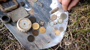 АРХИВ. Отличный коп монет летом. Лесные дороги и хутора.