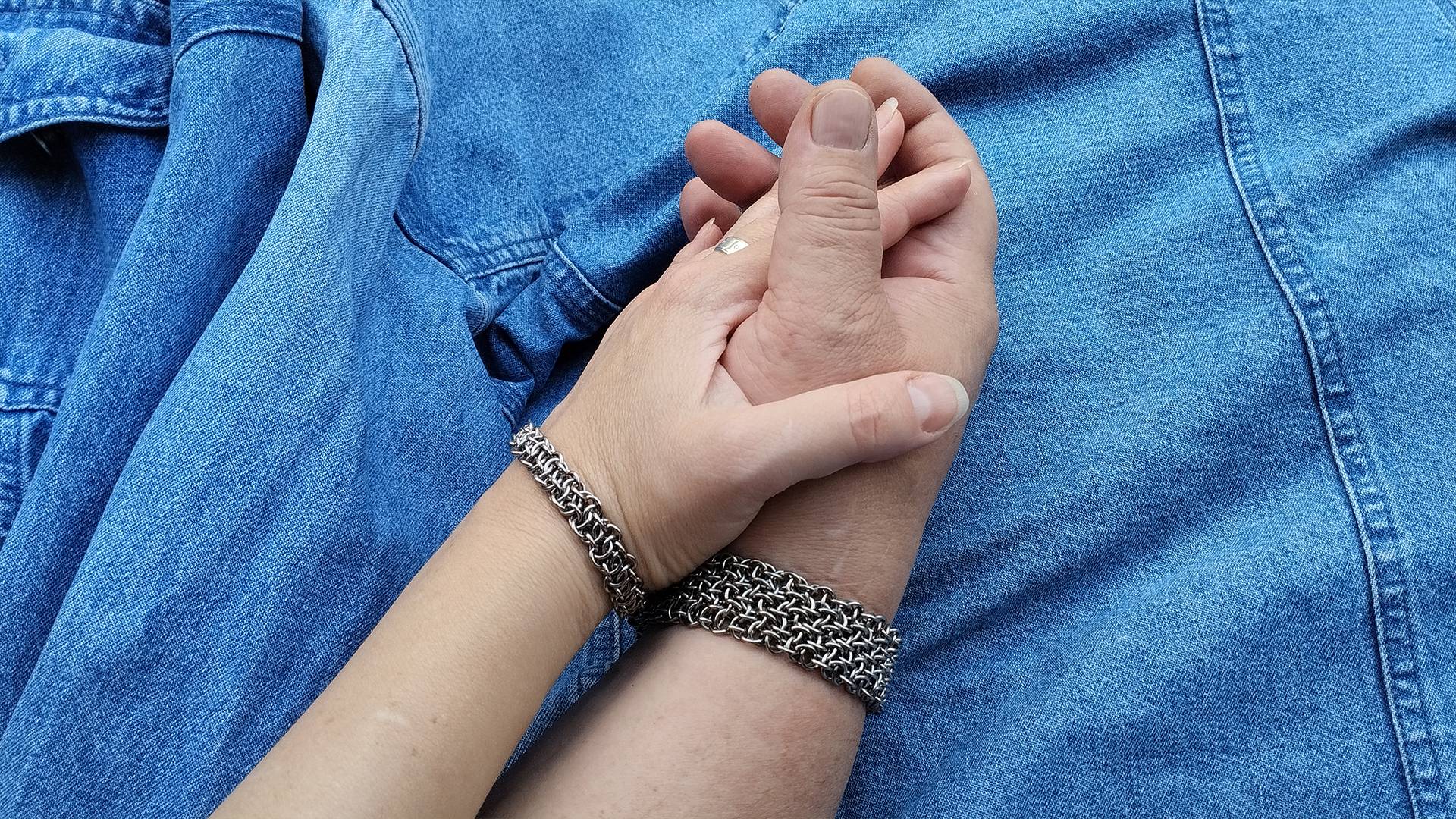 Vipera Berus. Кольчужный браслет.