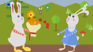 Умный кролик. АЛФАВИТ ДЛЯ МАЛЫШЕЙ. Чтение Учимся читать, формы, цвета Развивающие игры для детей.
