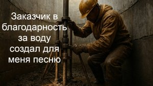Бурение абиссинской иглы в колодце!