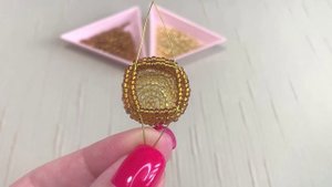 Жёлудь из бисера 🌰