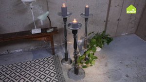Идеи для декора. Подсвечники из балясин. Создаём уют дома своими руками