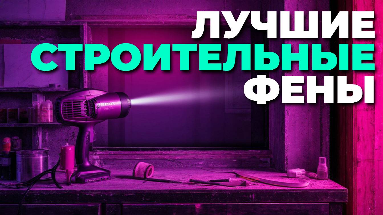 Что купить в 2025? ТОП-5 строительных фенов для ремонта и домашнего использования