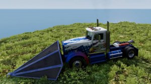 Безумный грузовик с турбо-ускорителями!!! Пропасть, экстрим!!!!