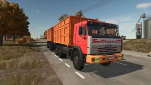забираем урожай FS25