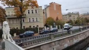 Львиный мост в Санкт-Петербурге