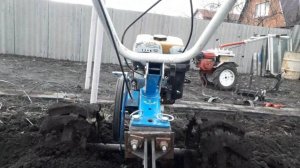 Мотоблок НЕВА МБ200 выбивает скорости