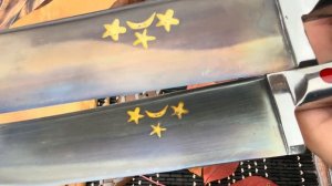 Пчак «Стелла»_ делаем лучше — плотные ножны и олово вместо баббита на гарде.