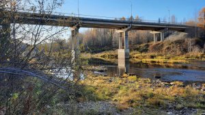 Река Седью возле дачного поселка Изъюр. Республика Коми.