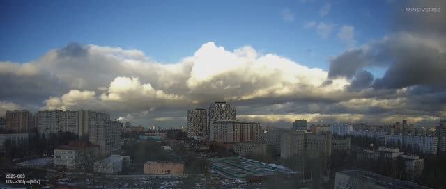 Зимнее небо над городом (подборка январь '25), часть 2