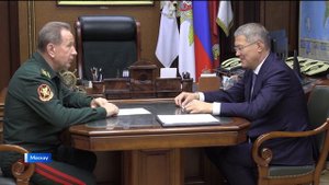 Республика башлығы Виктор Золотов менән осрашты