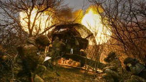 Российские артиллеристы уничтожили пункт управления дронами ВСУ. Лучшее видео из зоны СВО