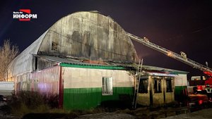 При пожаре погиб человек