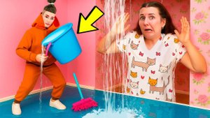 Я не хочу в школу — Кевин и мокрый пол 🤦💧 Урок честности и спасение директора 🏥❤️
