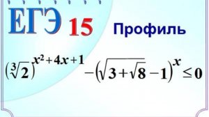 Приводим обе части показательного неравенства к одному основаниюнет логарифмов