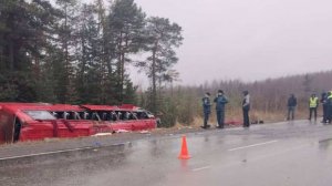 Два человека погибли, девять пострадали в ДТП с автобусом в ХМАО