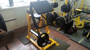 Тренажёр для бицепса своими руками_Biceps simulator with discs - use your own hands