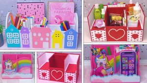 Создай свой собственный уникальный органайзер для хранения канцелярских принадлежностей