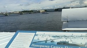Вид со стены Петропавловской крепости.