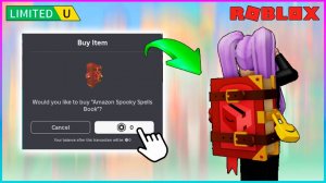 [ТУТОР] УСПЕЙ получить БЕСПЛАТНО🍁Книгу Рюкзак | Roblox Amazon’s Great Holiday Climb 2025