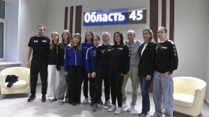 Курганские футболистки познакомились с работой медиахолдинга «Область 45»