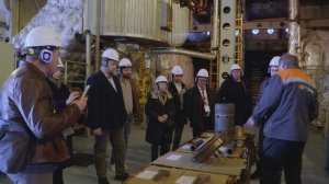 Экскурсия на Всеволожскую ГТ ТЭЦ в рамках Петербургского международного газового форума 2025