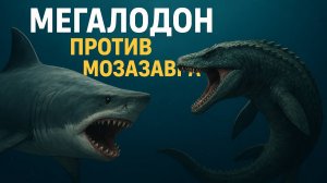 Мегалодоно против Мозазавра