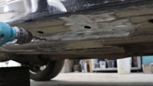 Nissan Qashqai, Ремонт бокового удара, замена порога, дверей с подушками, все как мы любим.