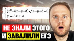 Ты НЕ РЕШИШЬ ПАРАМЕТР на ЕГЭ 2026, не зная этих ПРИЕМОВ!