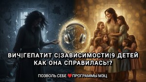 ВИЧ | ГЕПАТИТ С | ЗАВИСИМОСТИ | 9 ДЕТЕЙ. КАК ОНА СПРАВИЛАСЬ!?