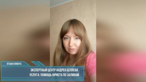 Отзыв на работу Экспертного Центра Андрея Беляева