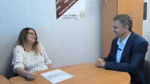 Сергей Викторович Разводов провел интервью с клиентом Натальей прошедшей банкротство в ЦСД "Правда".