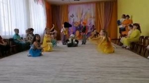 Восточный танец в нашем детском саду. Подготовительная группа