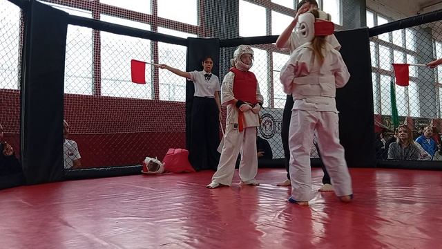 Киселева Лиза 1 бой