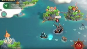 Tides of Conguest - Первый взгляд стрелялки корабль боевой (android)