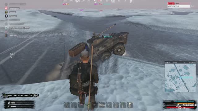 DayZ | Land of the Dead | PVE | Утопили клиента | #lotd #qwertysev