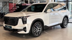 GAC GS8 комплектация GX Premium белый салон темный 4WD