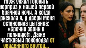 Муж уехал готовить сюрприз к нашей первой брачной ночи. А когда приехала я, у двери меня остановила.