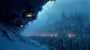 Dystopian Stardust Cityscape ☢️ Ambient Wasteland Soundscape