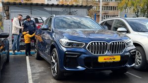 Привезли BMW X6 40i 2022 года из Южной Кореи с пробегом 33 000 км