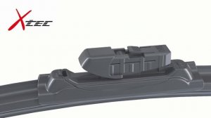 Установка щеток X-TEC ICON с креплением китайских SPORTAGE, Ix35, Custin и др.