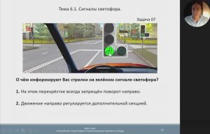 ПДД. Тема 6.1. Сигналы светофора.
