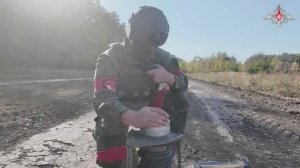 Боевая работа расчета РСЗО «Торнадо-С» группировки войск «Север»