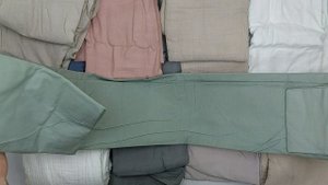 39787 Постельное белье комплектами H&M сток (хлопок, лен, муслин), 3пак, оптом