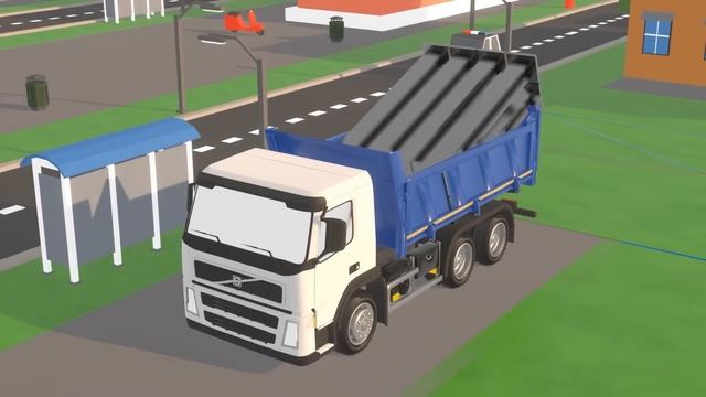 Мультики для мальчиков.Игрушечные машины-строители в деле. смотреть онлайн