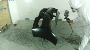 Как покрасить бампер от и до