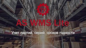 Учет партий, серий, сроков годности в AS WMS Lite